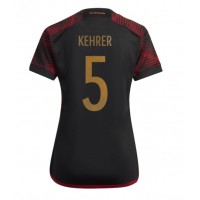 Tyskland Thilo Kehrer #5 Bortatröja Dam VM 2022 Kortärmad